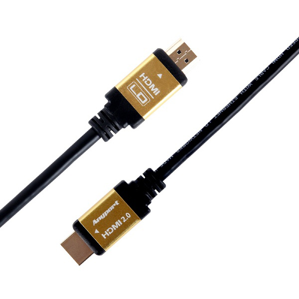 골드메탈 게이밍 HDMI2.0 모니터 케이블 2m