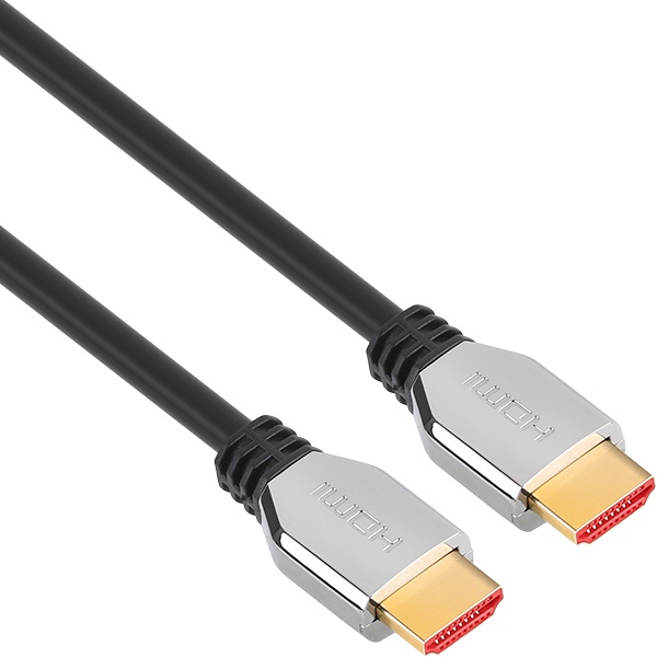 8K해상도지원 2.1ver HDMI 디스플레이 연결 메탈 케이블 2m