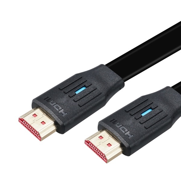 플랫형 HDMI 2.1ver 모니터 연결 양방향 케이블 3m