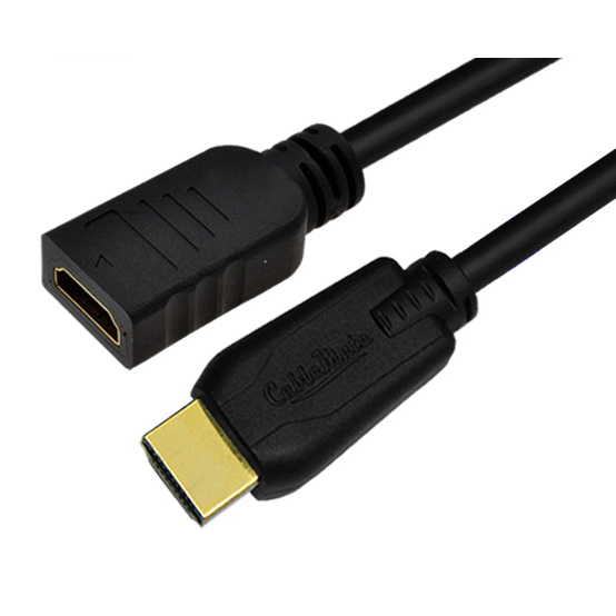 HDMI 2.0 M/F 모니터 연장 케이블 블랙 5m