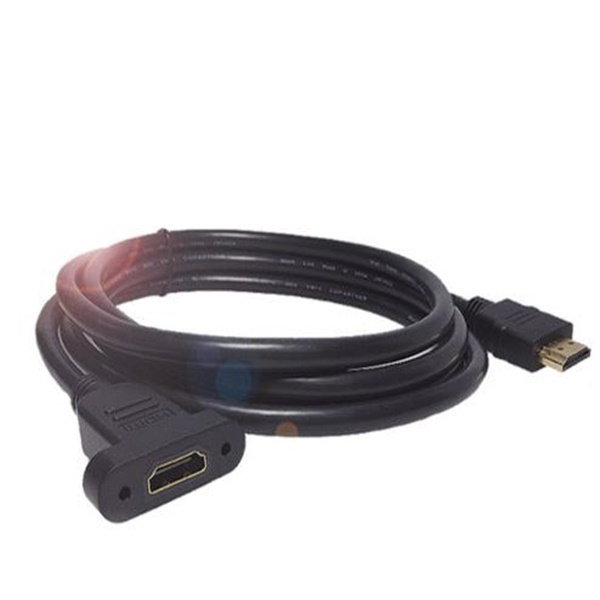 HDMI to HDMI 1.4 M/F 락킹 연장 케이블 1m