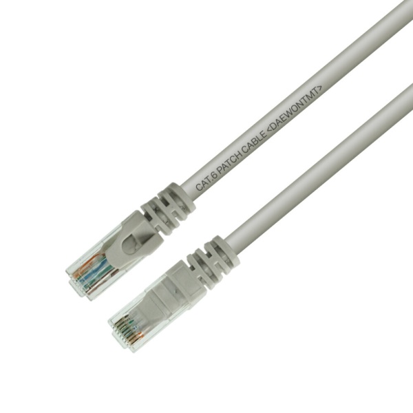 UTP Cat.6 네트워크 장거리 연결 케이블 그레이 30m