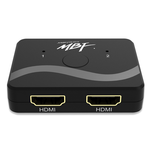 HDMI 1:2 양방향 선택기 [오디오지원/LED/무전원]