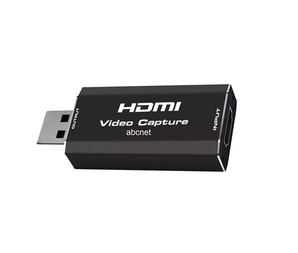 외장형 USB2.0 비디오 HDMI 캡처보드 블랙