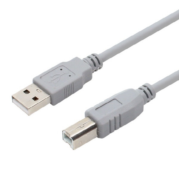 USB-A 2.0 AM-BM 고급 구리선 프린터 및 기기 연결용 케이블 5M