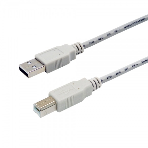 5m 길이 안정적인 연결 USB-A 2.0 to USB-B 2.0 케이블