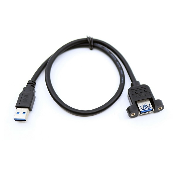 0.5m 길이 안정적인 연결 및 확장된 연결 범위 제공 USB 3.0 A to A 변환 케이블