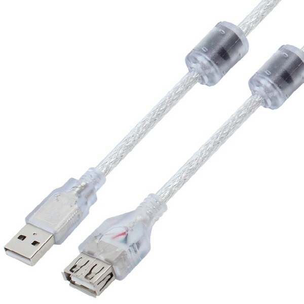 3m 길이 데스크탑 노트북 연결에 최적화 고급형 USB 2.0 A to A 연장 케이블 (노이즈 필터 내장)
