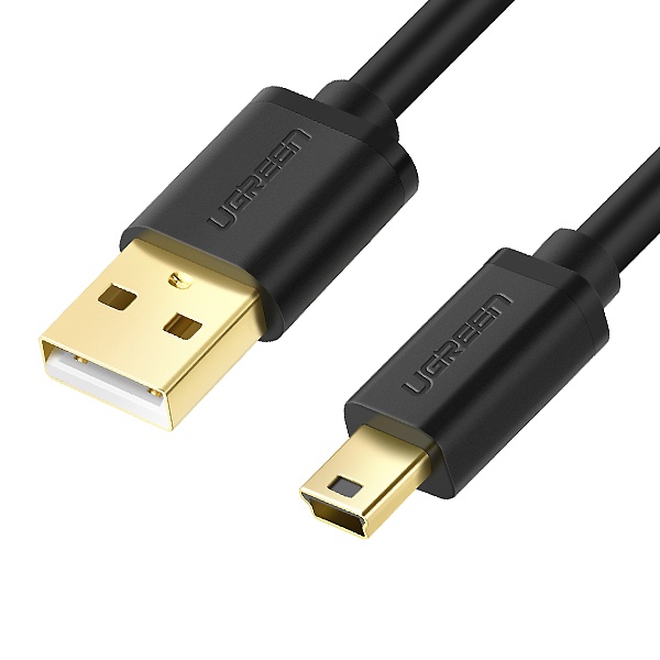 USB-A to Mini 5핀 변환케이블 3m 480Mbps PVC피복 충전지원 EMI필터