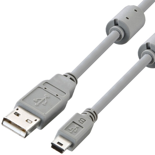 USB2.0 케이블 [AM-Mini 5P] 5M - USB2.0 / AMtoMini5P / 노이즈필터 포함