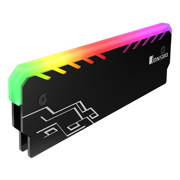 램/메모리 LED 라이트 3핀 지원 RGB 방열판