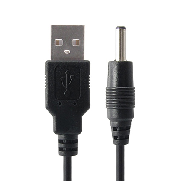 3.5x1.4mm USB 전원케이블 22AWG(17/0.16mm) x 2C / 18W / 5V