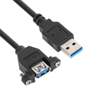 USB3.0 연장 판넬형 케이블 [AM-AF] USB3.0 / USB 연장 (AM-AF) / 판넬 고정형