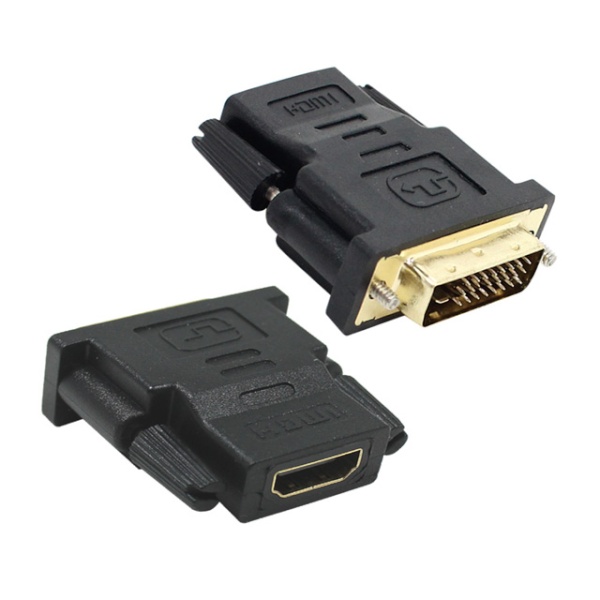 HDMI(F) to DVI(M) 변환젠더 블랙