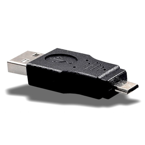 USB2.0 A타입(M) ▶ USB2.0 마이크로 5핀(M) 변환젠더 블랙