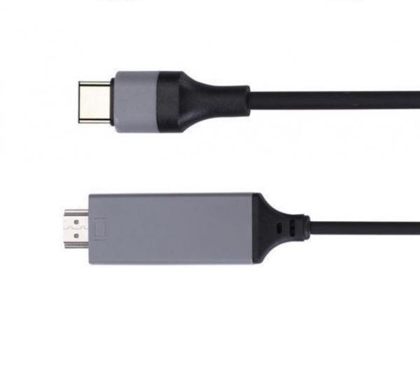 4K30HZ USB 3.1 C타입 to HDMI 변환케이블 그레이 2M