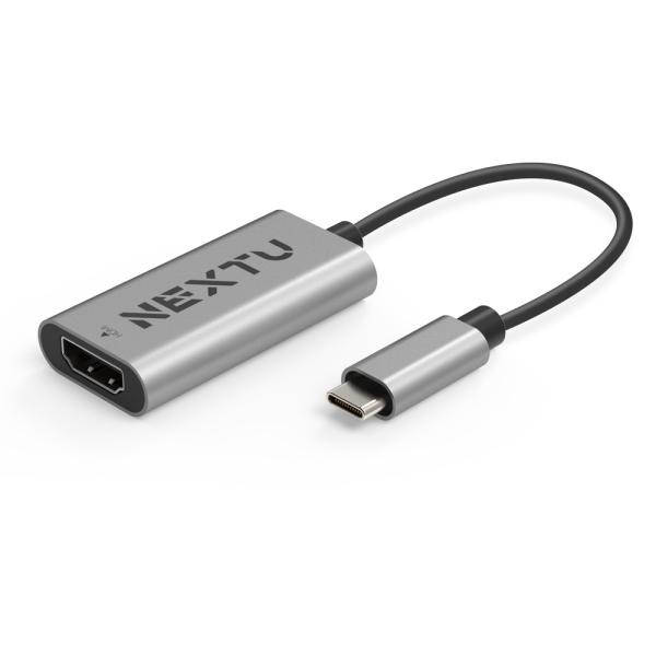 USB C타입 to HDMI 모니터 변환 컨버터 그레이 [화면복제/확장지원/넷플릭스]