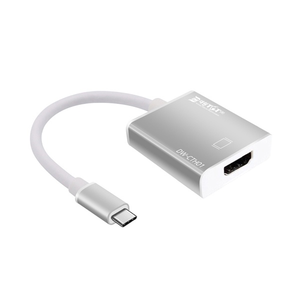 USB 3.1 to HDMI 모니터 변환 케이블형 컨버터 화이트 [오디오지원]