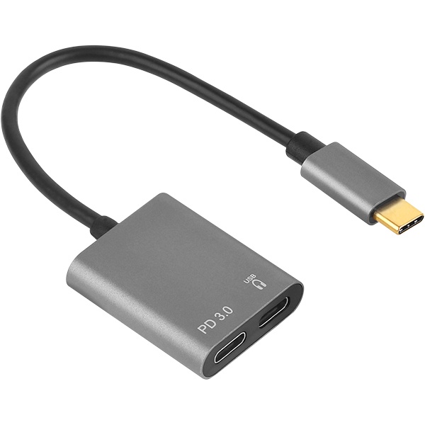 USB C타입 to 충전+C타입 오디오 분배 허브 컨버터
